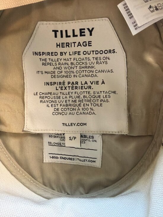 Tilley T3 Small Safari Hat Fringe  Wanderer Stone UPF 50+ Beige MSRP$110 main image 13
